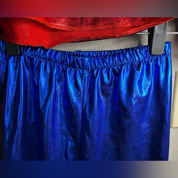 Captain Marvel Costume Girls Size Large Halloween Super Hero - Picture 2 of 9